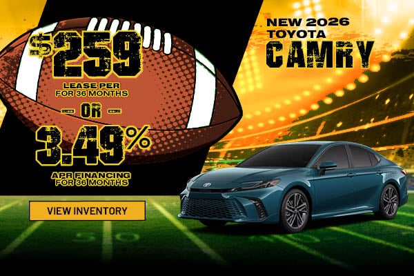 New 2026 Toyota Camry