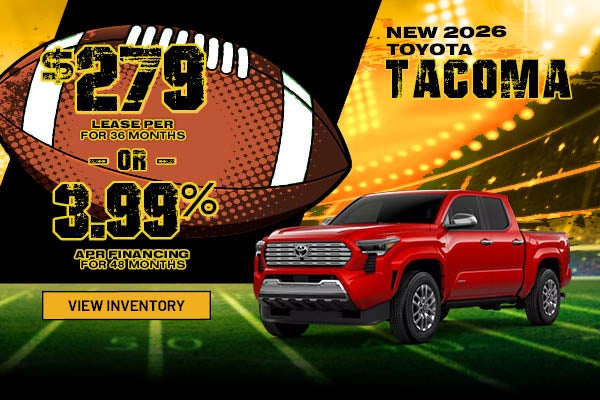 New 2026 Toyota Tacoma