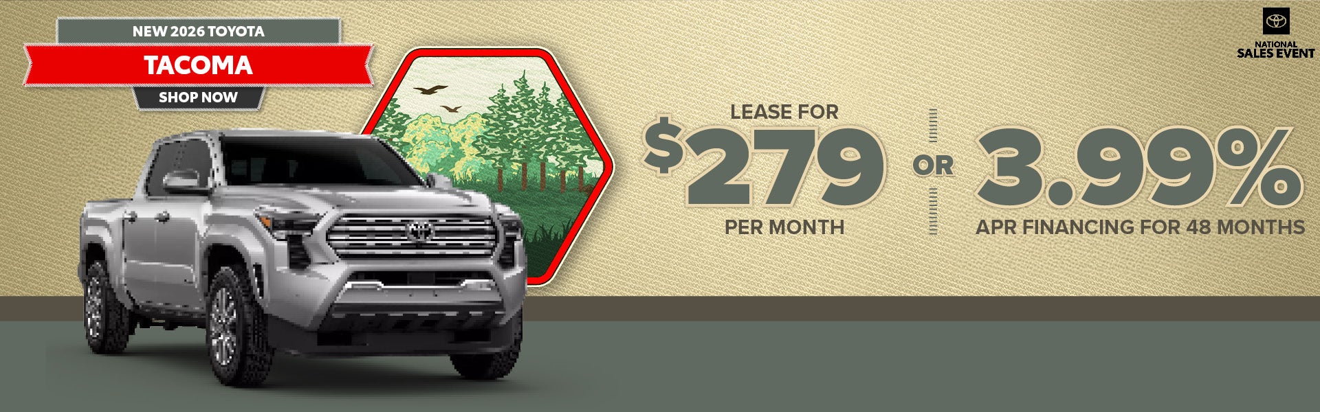 New 2026 Toyota Tacoma
