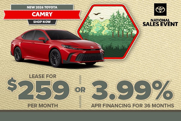 New 2026 Toyota Camry