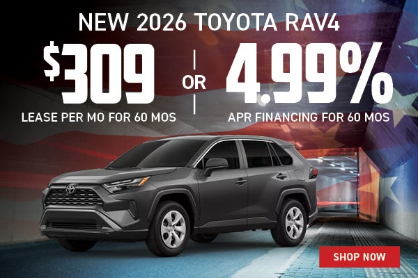 New 2026 Toyota RAV4
