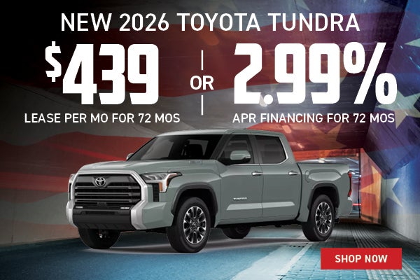 New 2026 Toyota Tundra
