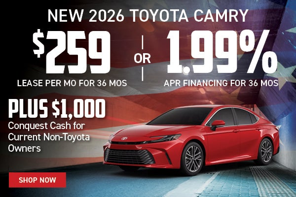 New 2026 Toyota Camry