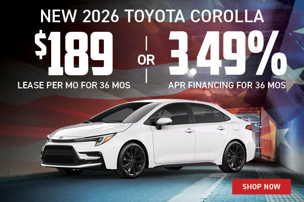 New 2026 Toyota Corolla