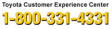 Toyota Customer Experience Center Phone Number